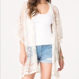 Bebe Lace Cover Up